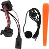 Segrehy Cavo di ingresso audio AUX per auto Adattatore wireless Bluetooth 5.0 per A3 TT 2007‑2014 Riproduzione musicale