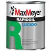 Max Meyer Rapidoil, Smalto Lucido Universale per Ferro e Legno, Resistente agli Agenti Atmosferici, Buon Potere Coprente, Multisupporto, 13-16 mq/l (Bianco Puro RAL 9010, 0,375 Litri)