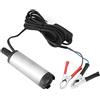 Walfront 12V 3.8cm Pompa Sommergibile in Acciaio Inox Pompa Acqua Pompa Elettrica 8500r / m Pompa 12v DC per Acqua Cherosene