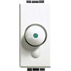 Bticino - Dimmer a manopola per carichi resistivi 230V 50 Hz 60-500W con deviatore C4402