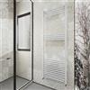 ACEZANBLE Termoarredo scaldasalviette Bianco 1720x600mm Interasse 550 mm
