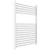 Kiamami Valentina - Termosifone bagno verticale in acciaio bianco 60x77cm
