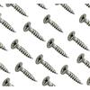 FP INOX (X 500) viti legno inox A4 Ø 4 mm interamente filettata 13 x taglia diversa (X500)