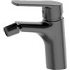 Essebagno Miscelatore completo bidet grigio pistola metallo