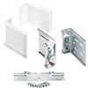 SOTECH Appendiabiti LIBRA H11 Bianco per Pensili Pesanti con Portata fino a 160 kg Supporto per Staffa per unità base Sistema di sospensione per Mobile Base