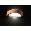 Cristher Lighting - Applique ITOME stone brick red E27 portalampada da esterno IP55. Lampada da parete ideale per portici, balconi e terrazze.