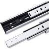 HÄFELE HAFELE Cuscinetti a Sfera Uscita Totale Acciaio Guide per Cassetti 350mm con Chiusura Automatica e Ammortizzatore Totale Telescopiche Guida per Cassetto Soft Closing Portata Fino a 35kg (1 Paio)