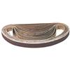S&S-Shop 72 nastri abrasivi | 13 x 451 mm | set di nastri abrasivi | 12 x grana 40-60-80-120-180-240 | per lima potente, per levigatura, lima, affilatura e rimozione della ruggine | nastri abrasivi in tessuto