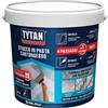 nextradeitalia 1 PZ STUCCO PASTA CARTONGESSO TYTAN BIANCO FIBRATO KG 1,8