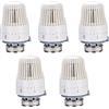 TopHomer testa termostatica TRV M30 x 1.5 valvola radiatore per home office 5 pz