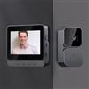 SPORTARC Videocamera per campanello senza fili, telecamera per campanello con monitor, di videocitofono con schermo da 4,3 pollici Videocitofono per campanello di sicurezza del telefono