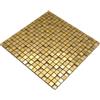 conwire Piastrelle a mosaico in alluminio traslucido e vetro color oro per pareti, bagno, doccia, cucina, specchio, rivestimento, vasca da bagno, mosaico