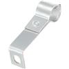 QUARKZMAN Morsetto a Staffa a Forma di L Adatto per Tubo da 3/4, Supporto per Tubo ad Angolo Retto per Montaggio a Parete O Soffitto, Staffa metalliche Rigida per Tubo, Lunghezza 80mm