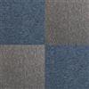 Monster Shop Monstershop - Moquette Pavimento al Metro Quadrotte di Tappeto su Misura Componibile Mattonelle in Tessuto Autoposanti per Interni Set da 40 Piastrelle 50x50cm 10mq - Storm Blu & Grigio Antracite