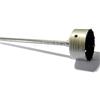 LED LEDS FRESA A TAZZA MM 160 CAROTATRICE CON ASTA SDS MAX 650 MM CEMENTO MURO MATTONI