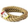 DQ-PP Corda di Iuta | Lunghezza 5 metri | Diametro 60 milimetri | Naturale e Biodegradabile Juta | Decorazioni Yuta | Tiragraffi