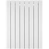 Fondital V693AM06408 Radiatore in alluminio pressofuso Blitz Super B4, 800 mm, 8 elementi, bianco