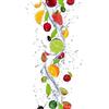 DIMEX LINE Murali fotografici FRUTTA IN ACQUA 150 cm x 250 cm | Carta da parati - Murali in tessuto non tessuto | QUALITÀ PREMIUM