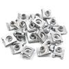 Generic XYWHPGV 20pcs 4,4 mm foro diametro metallo paraurti pannello porta vite rivetti clip di fissaggio per auto(bb71f 9853a 605e3 76efe 90c2e 54b7f