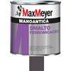MAXMEYER Manoantica Smalto Ferromicaceo Anticorrosivo, Finitura Antichizzante per Ferro, Applicazione Diretta, Resistente agli Agenti Atmosferici, Per Cancelli e Inferriate (Nero Grafite, 0,75 Litri)
