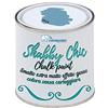 Color Point Vernice Shabby Chic CHALK PAINT 1 Litro - Pittura Extra Opaca - Colora senza Carteggiare - 22 COLORI VINTAGE (Azzurro Provenza 5024)