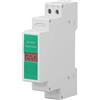 Uadme Misuratore di Tensione Monofase, Voltmetro CA Digitale Intelligente 60‑450 V, Tester di Tensione su Guida Din, Ampio Schermo LCD Integrato, Misurazione Accurata