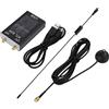 Yhenlovtt RTL- Ricevitore sintonizzatore USB con chipset R820T2 e RTL2832U, 100 kHz a 1,7 GHz HF VHF UHF analizzatore di spettro per prosciutto, onde corte, NOAA, FM