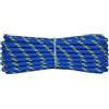 Corderie Italiane 006006381 Treccia corit azzurra, 8 mm - 20 mt, Corda intrecciata multiuso resistente ai raggi U.V. e all'abrasione, per attività all'aperto, giardino, mare, guinzagli e fai da te, rottura 700 kg
