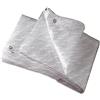 Storeingross Telo Leno Trasparente con Rete (3x5 mt) Teloni Occhiellati Retinati Bianchi