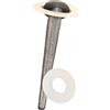Nsaroche Valvola Perforante con Guarnizione Ricambio per Pompa Acqua Accessorio per Pozzo in Ghisa Robusta per Tenuta Efficace Adatto per Pompe Manuali Tipo 7, Guarnizione in Silicone