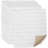 Sonnewelt Carta da parati 3D, autoadesiva, 10 pezzi, pannelli da parete 3D, 77 x 70 cm, carta da parati per soggiorno, impermeabile, schiuma PE, decorazione da parete, per lavanderia, cucina, carta da