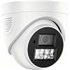 Andoer Telecamera di sicurezza, 4 MP Telecamera di Sorveglianza, Visione Notturna a Infrarossi Lente grandangolare da 3,6 mm Telecamera di sorveglianza per interni ed esterni con microfono audio