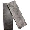 Aibote 2 pz Nero Naturale Corno di Bufalo Materiale Coltello Maniglia Scala Lastre Bilance Coltelli Utensili FAI DA TE Personalizzati per il Coltello Fare Lame Blanks (Ciascuno è Unico)