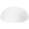 ORION LIGHTSTYLE Paralume in vetro di ricambio per attacco E27, 400 mm, bianco, diametro foro 42 mm, vetro 40 cm