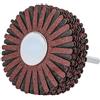 GYQIZSS 1 pz Panno Smeriglio Lucidatura Intaglio Del Legno Teste Levigatura Disco Lamellare Mole Pennello Carta Vetrata Ruota di Scatto P80-P600