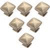 Creatwls Pomelli in lega di zinco, per mobili, cassetti, cassetti, cucina, cassetti, cassetti, porte, camere da letto, 6 pezzi