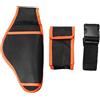 melairo 3 Pezzi Arancione + Nero Borsa Porta Attrezzi Set Forbici da Giardino Cesoie Elettriche da Potatura Forbici Elettriche da Giardinaggio Borsa Portatile