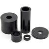 Enkotrade 50 manicotti distanziatori per M6 | 20 x 6,3 x 17,5 mm | distanziatori rotondi in plastica rondelle distanziatori boccole distanziali distanziali manicotti filettati