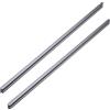 DSWZLQDXB 2 pezzi Maniglioni per Armadio Pomelli per Mobili Maniglia per guardaroba grigio Tiretti del cassetto Dell'armadio Spazio Alluminio Manopole Maniglie per tirare (Length 600mm)
