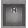 ELLECI LGQ10048 | Lavello da incasso GRANITEK QUADRA 100 | Colore : Cemento