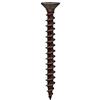 MASIDEF Vite TPS bronzata PRO, testa piana svasante Pozidriv, 3,5 x 30 mm, 200 pezzi