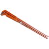 G CHIAVE GIRATUBI GIRA TUBI MODELLO SVEDESE 4 740 mm BECCHI DRITTI A 90°