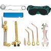 Correa Kit Torcia Ossigeno e Acetilene, Kit Saldatura, Kit Torcia Taglio e Brasatura, Set Torcia Ossiacetilenica