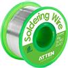 getuse Filo per saldatura argento colofonia 0,5 mm, 50 g, Sn99.3 - Cu0.7 - senza piombo