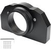 Moliuoly Supporto per volante in lega di alluminio per Logitech G25 G27 G29 G920 G923 Gaming volante da corsa nero argento (nero)