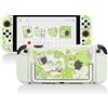 GeekShare Custodia rigida compatibile con Switch 2, Kawaii Cartoon Switch 2, custodia protettiva compatibile con dock, resistente ai graffi e agli urti, nota fortunata