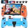 OIVO Controller per Switch 2/Switch/OLED con TMR Joystick, Monoblocco Estensibile Joypad Nintendo Switch, Gamepad Sostitutivo Switch Pro con Luci RGB, TURBO Regolabile, Vibrazione, Macro Programmabile