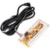 YOURRYONG Joystick Circuit Board USB Arcade Joystick Board PC Joystick Control Small Card Chip Fighting Machine Game Console Joystick (Board with Line)