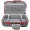 Annadue Custodia da Trasporto per PS 5 Slim e Hard Shell Carry Case da Viaggio con Spalla per Controller, Cuffie, Cavo USB, Cavo di Alimentazione e Altri Accessori (GRAY)