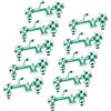 Akozon Pellicola Conduttiva per Tastiera Verde da 10 Pezzi per 4 Controller